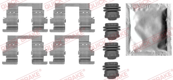 Accessory Kit, disc brake pad